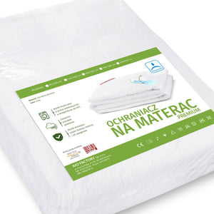 Coprimaterasso impermeabile AIO FACTORY 90x200cm bianco