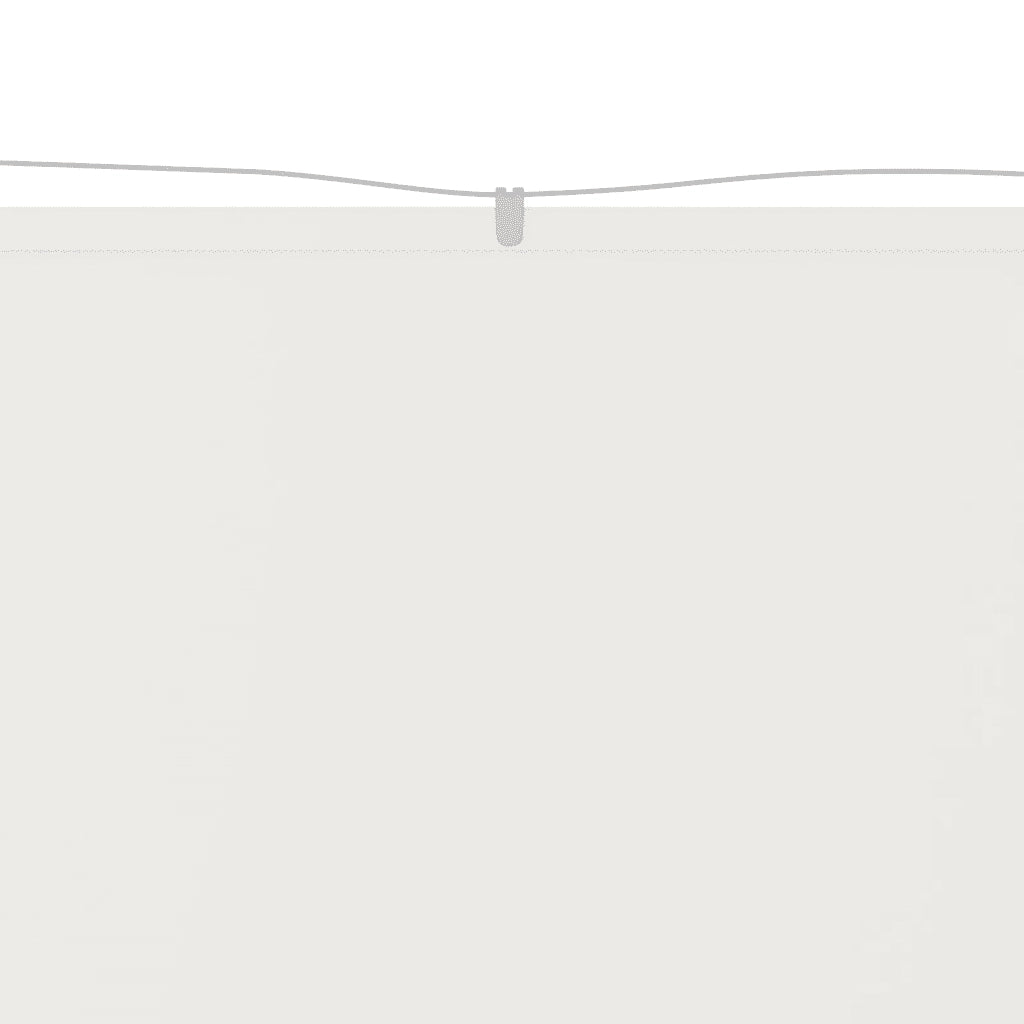 Paravento Verticale Bianco 140x270 cm Tessuto Oxford 148164