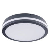 Plafoniera LED Kanlux BENO 30W Ø26 grafite IP65 sensore