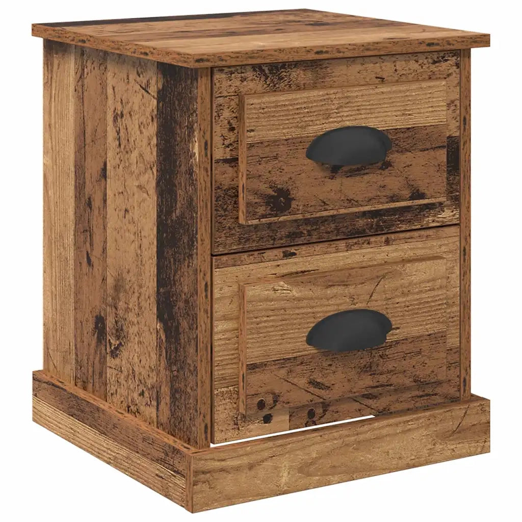 Armadio da Notte con cassetto Legno vecchio 39 x 39 x 47.5 cm 881328
