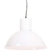 Lampada a Sospensione 25 W Bianca Rotonda 48 cm E27 320566