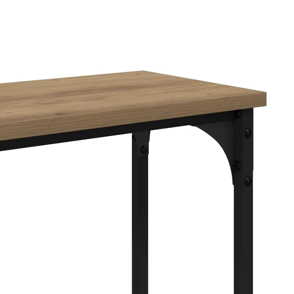 TavoloConsolle Rovere artigianale 145 x 22,5 x 75 cm