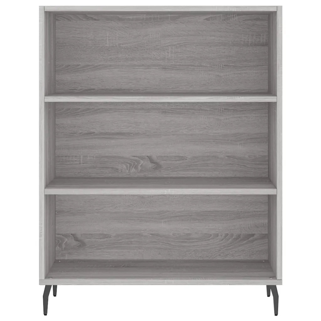 Scaffale Grigio Sonoma 69,5x32,5x90 cm in Legno Multistrato 828386