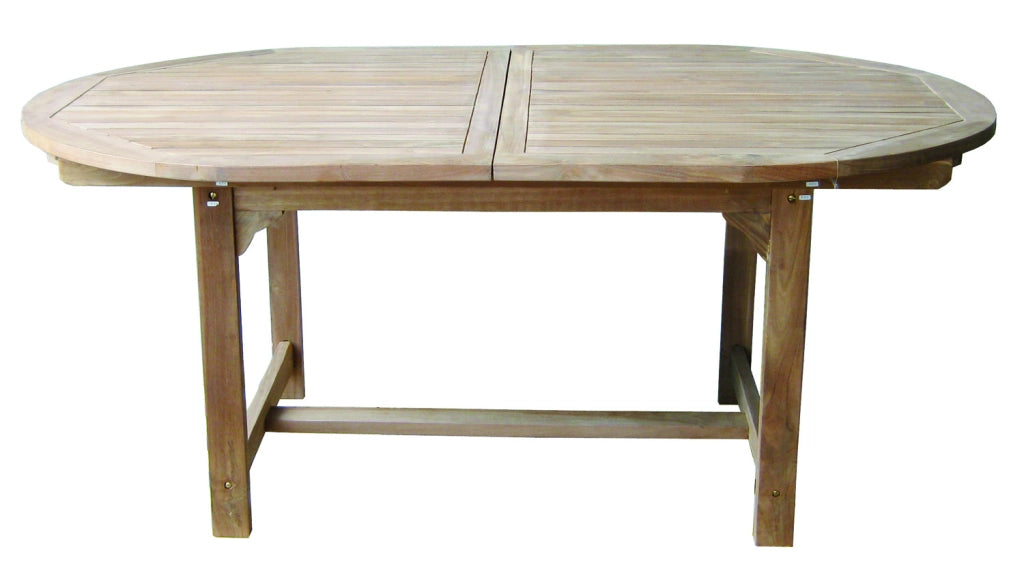 Cheonda - Tavolo Alicudi ovale allungabile 180/240 x 120 cm Greenwood