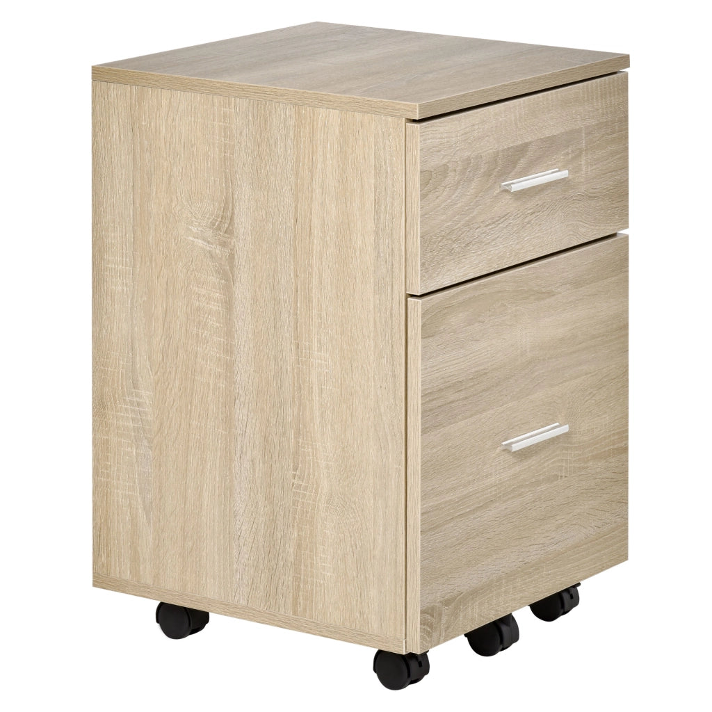 Cassettiera per Ufficio ¨C Zephmum ¨C 39.5x39x58.5 cm Rovere