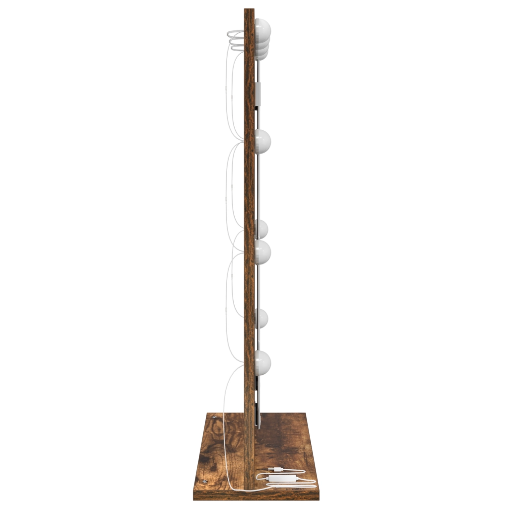 Specchio da toeletta Rovere affumicato Legno, Vetro 70 x 50 x 18 cm