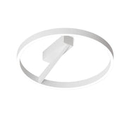 Plafoniera LED Criseide P/G - 60W 3200lm 3000K dimmerabile taglio di fase in alluminio finitura Bianco Satinato - Gealux
