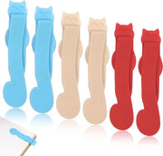 Set di segnalibri in silicone multicolore - Unico regalo per gli amanti dei libri - Segnalibri intelligenti con clip