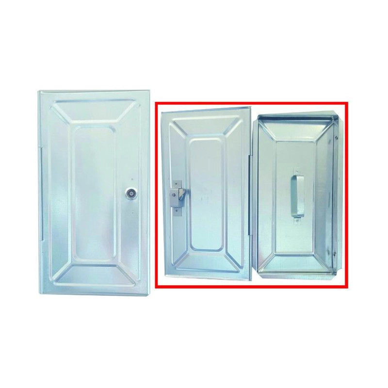 Vigor-Blinky Portine Camino Doppie con Chiave in Acciaio 155x310mm