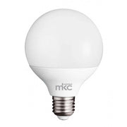 LAMPADINA LED 14W E27 220-240VCA 3000K LUCE CALDA SCATOLA MKC LIGHT GLOBO 90 - Melchioni