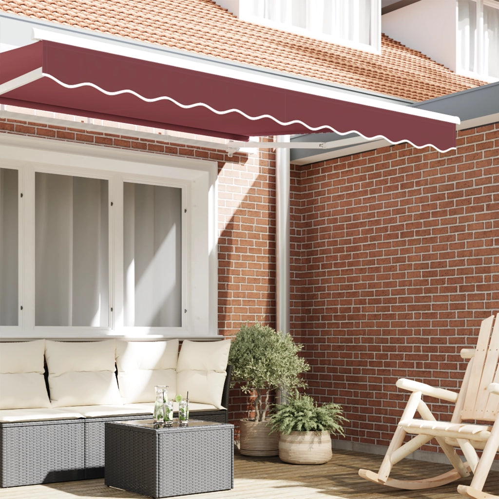 Tenda Valance 2.5 m Borgogna 2.3x0.2 m