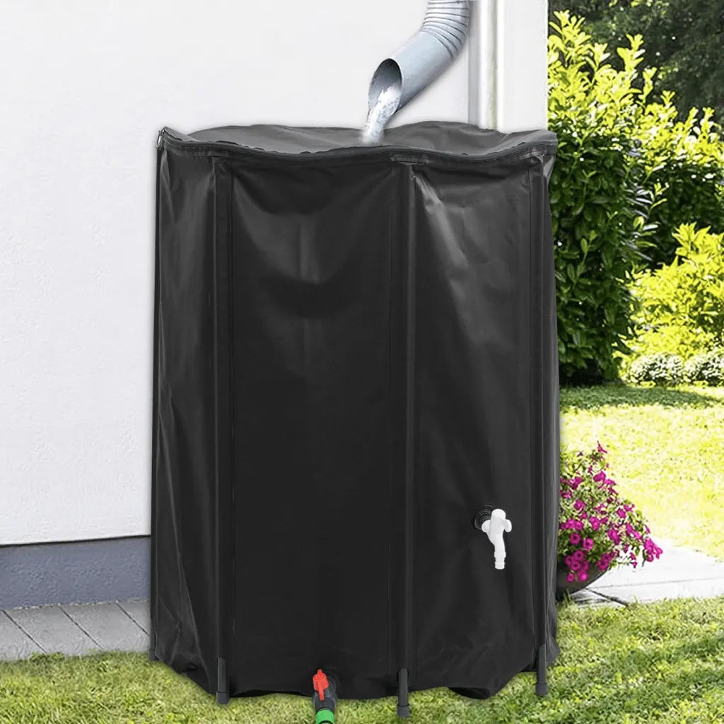 Serbatoio Acqua con Rubinetto Pieghevole 1350 L in PVC CFW2045579