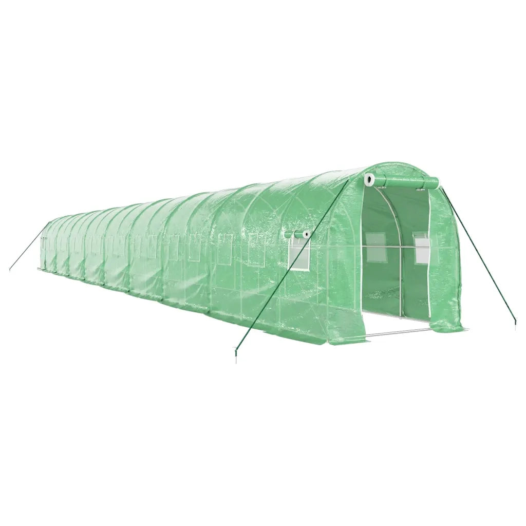 Serra con Telaio in Acciaio Verde 36 m² 18x2x2 m 3188024