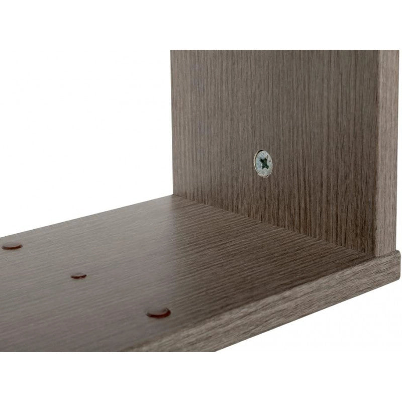 Mensola da Parete Rovere Avena 56.8x30x17 cm - Ripiano Multiuso per Bagno, Cucina, Camera o Ufficio - Libreria Sospesa con Tasselli, Made in Italy