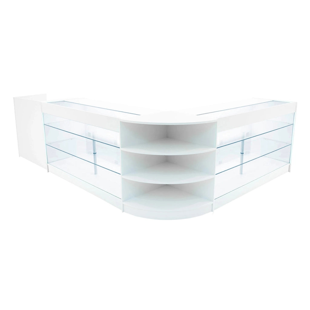 Set Banconi LED Astro Bianco K1500 LM60 TB60 Vetrina Negozio con Chiavi