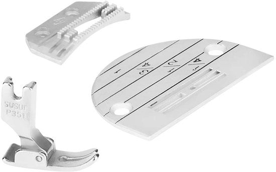 Set di accessori per macchina da cucire - Pedale di pressione a denti - Piattaforma E20 - Codice 351 Pedale di pressione - Materiale di alta qualità