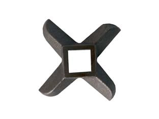 COLTELLI PER TRITACARNE MANUALI IN ACCIAIO TEMPERATO- - n°5 - 1 blister REBER