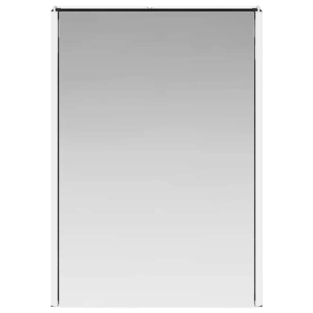 Mobiletto per specchio da bagno Rovere Nero 43 x 11,5 x 60,5 cm