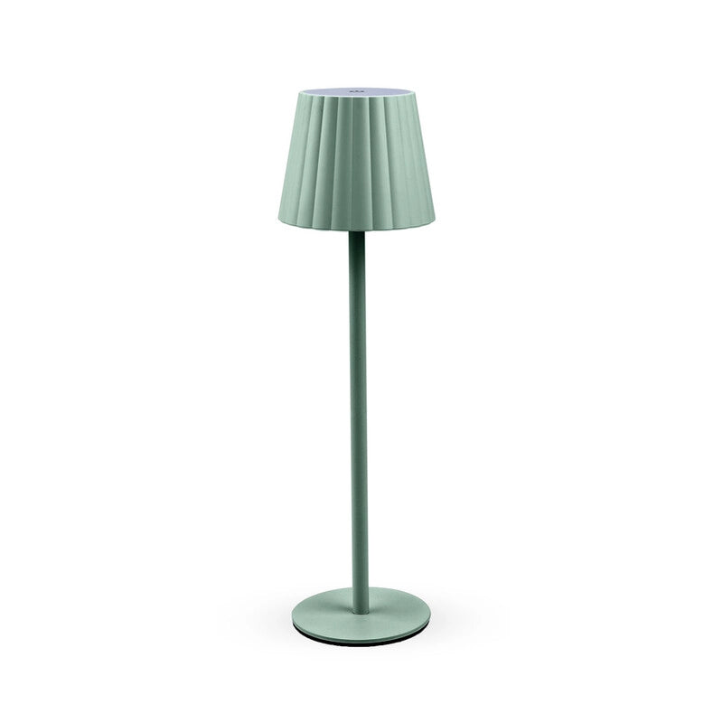 LAMPADA LED RICARICABILE DA TAVOLO AURORA VERDE- 12,0 pz