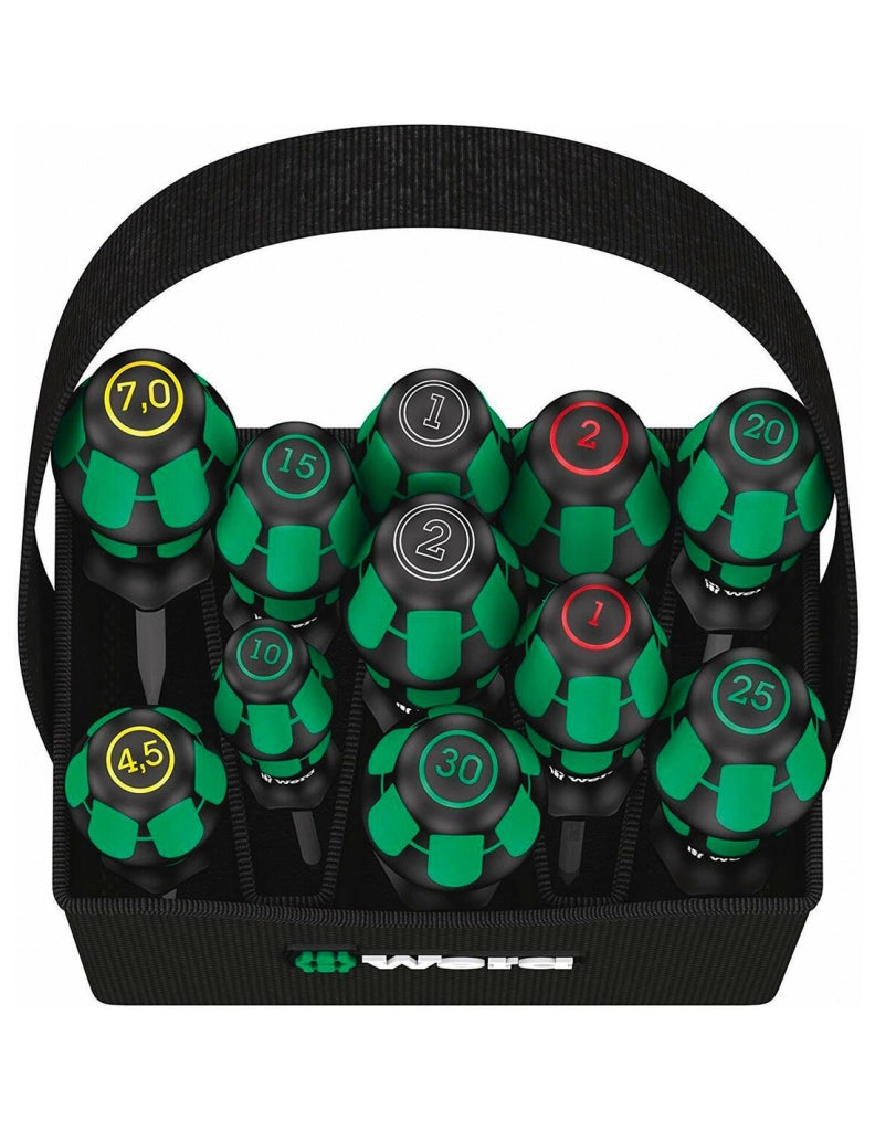 Set di 11 cacciaviti Kraftform Plus WERA Kraftform 2go 300