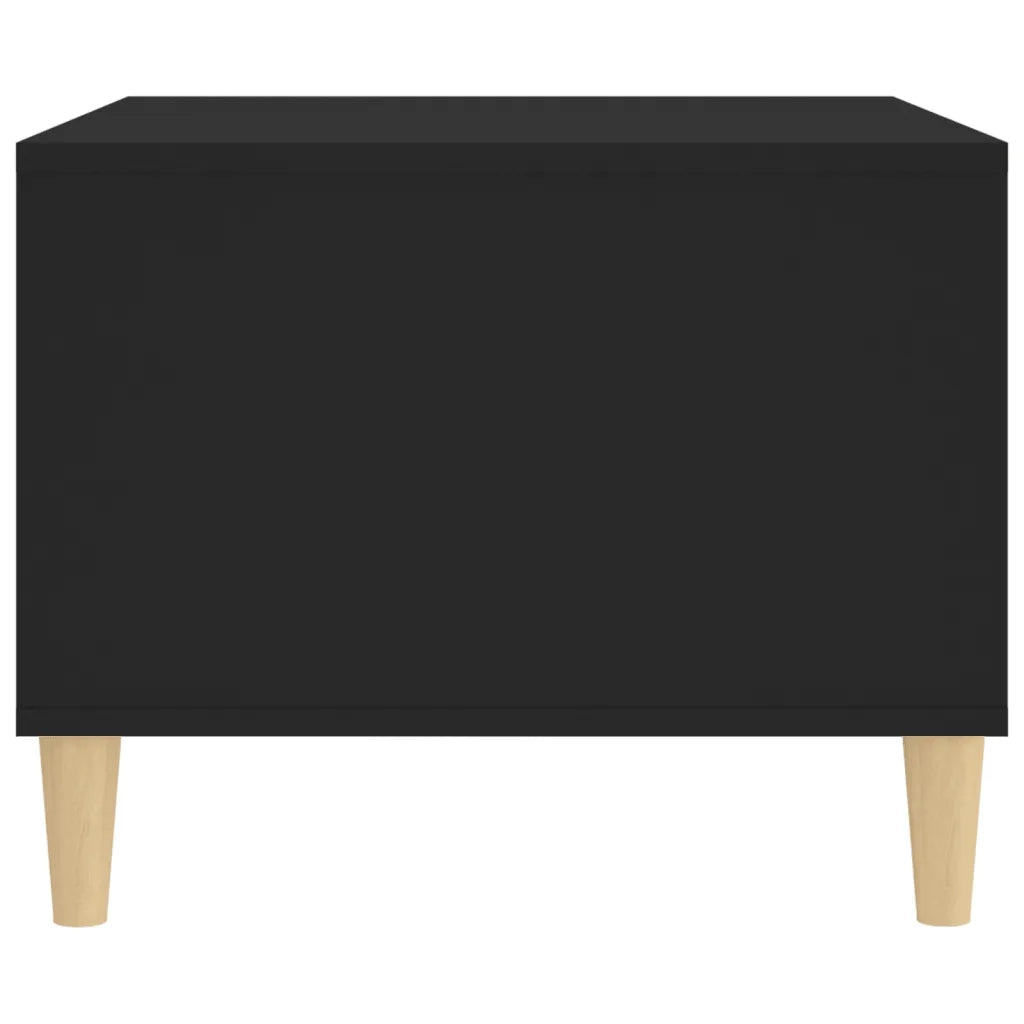 Tavolino da Salotto Nero 60x50x40 cm in Legno Multistrato 812673