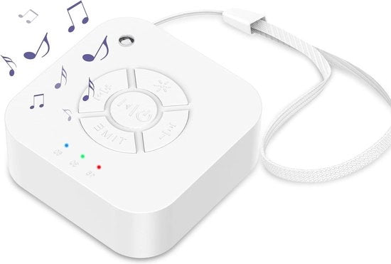 Apparecchio di ronzio portatile - Ronzio per il sonno con 9 opzioni - Casa, viaggio, timer USB - Bambini, adulti, bambini