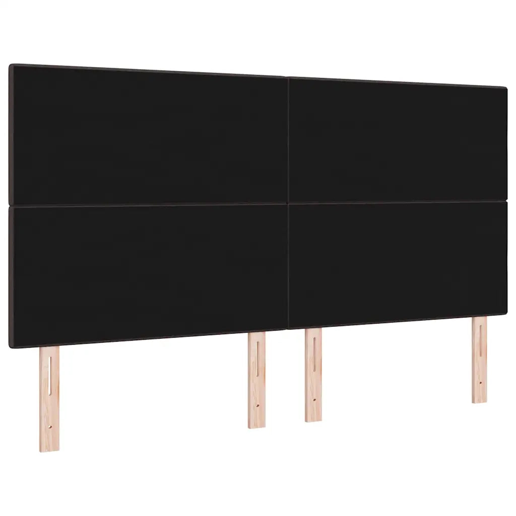 Testiera LED con strisce LED Marrone Scuro 180 cm Tessuto 3338452