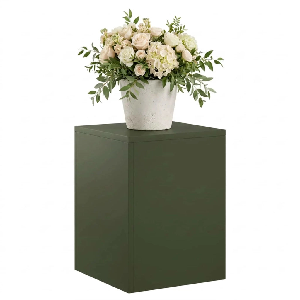 Supporto per piante Verde Oliva 30 x 30 x 40 cm Acciaio Corten 8012466
