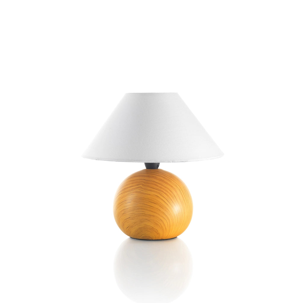 Lampada da tavolo ECLISSA legno chiaro