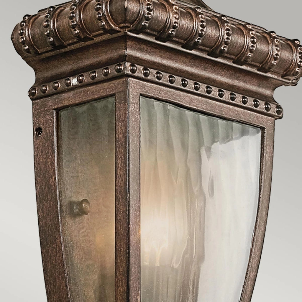 Applique esterna Venetian Rain bronzo E14 60W Kichler