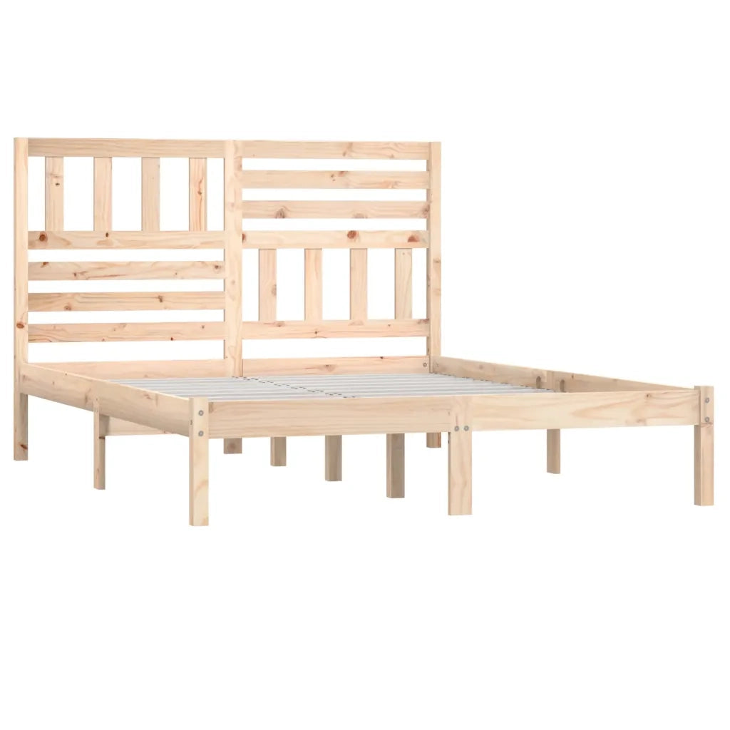 Giroletto-Struttura Letto in Legno Massello di Pino 160x200 cm 375862