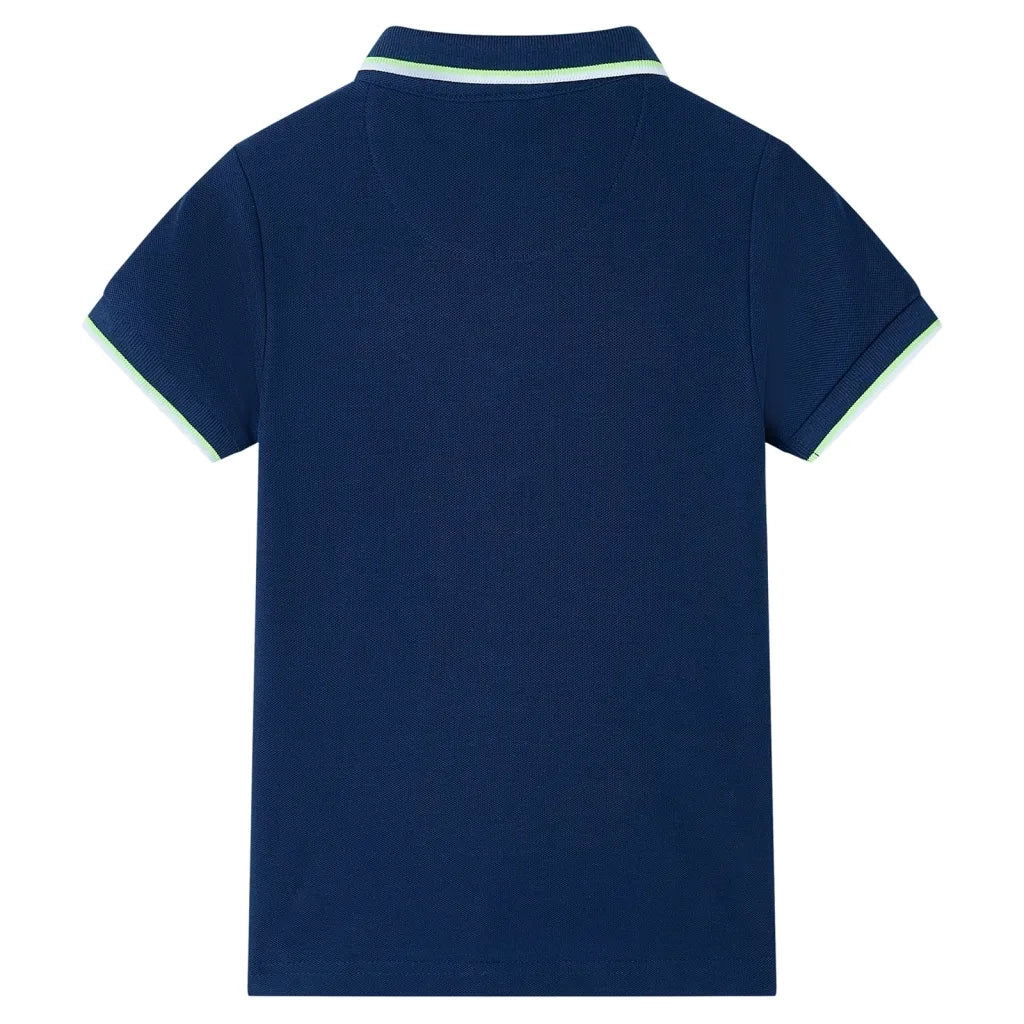 Polo da Bambino Blu Marino 128 12442