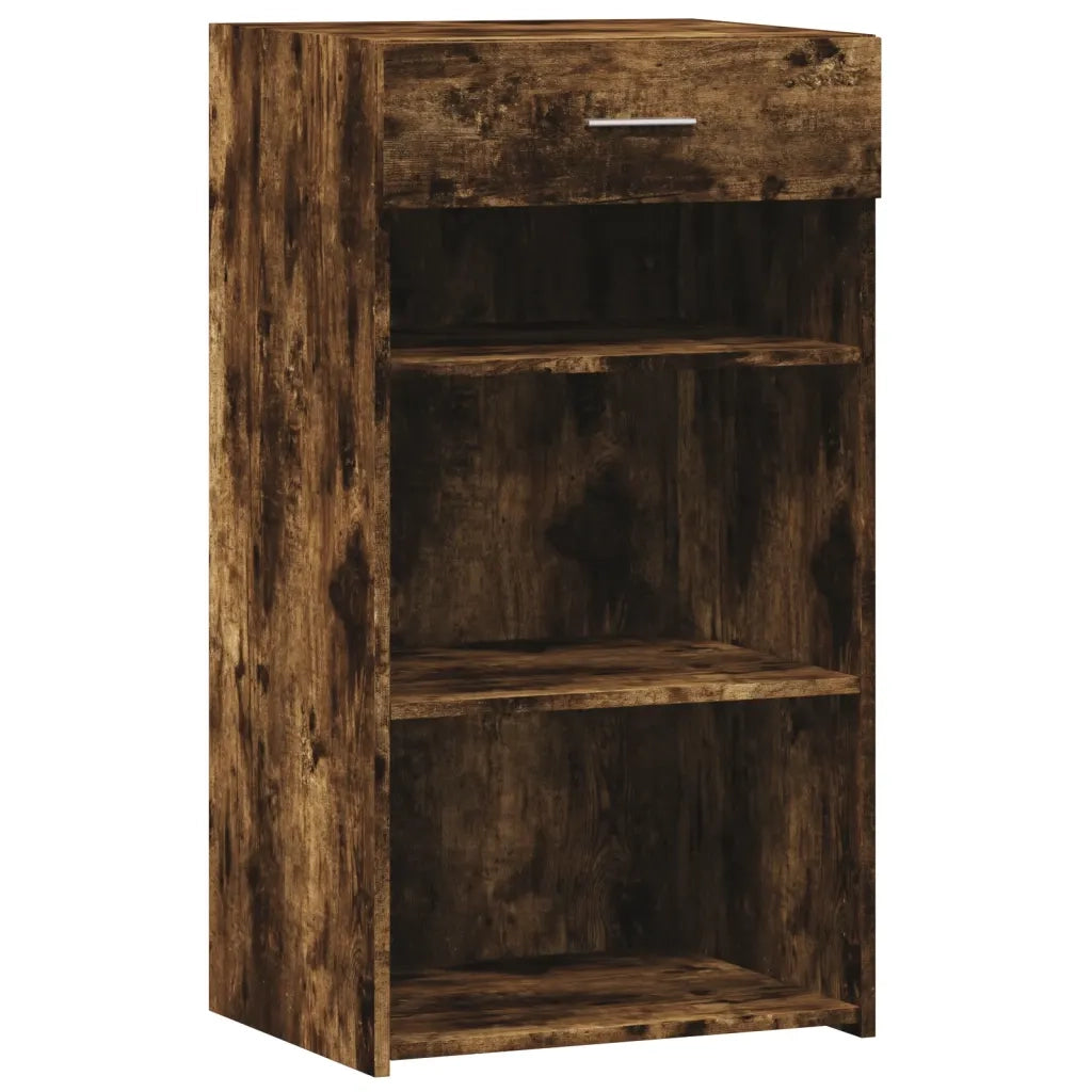 Credenza Rovere Fumo 50x42,5x93 cm in Legno Multistrato 846331