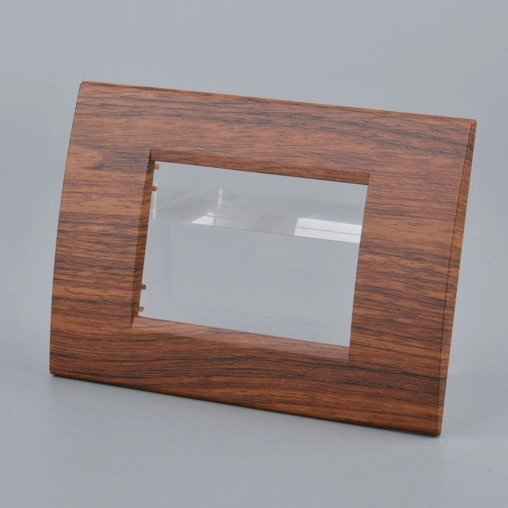 Placca Plastica Quadrata MBL 3M Radica Compatibile Bticino Living BLN89303
