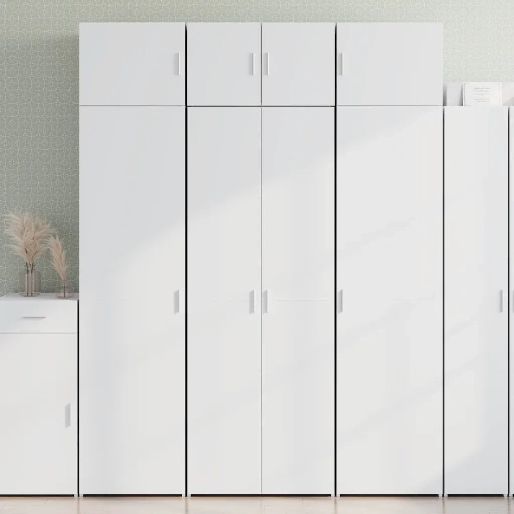 Credenza Bianca 70x42,5x185 cm in Legno Ingegnerizzato 3281420