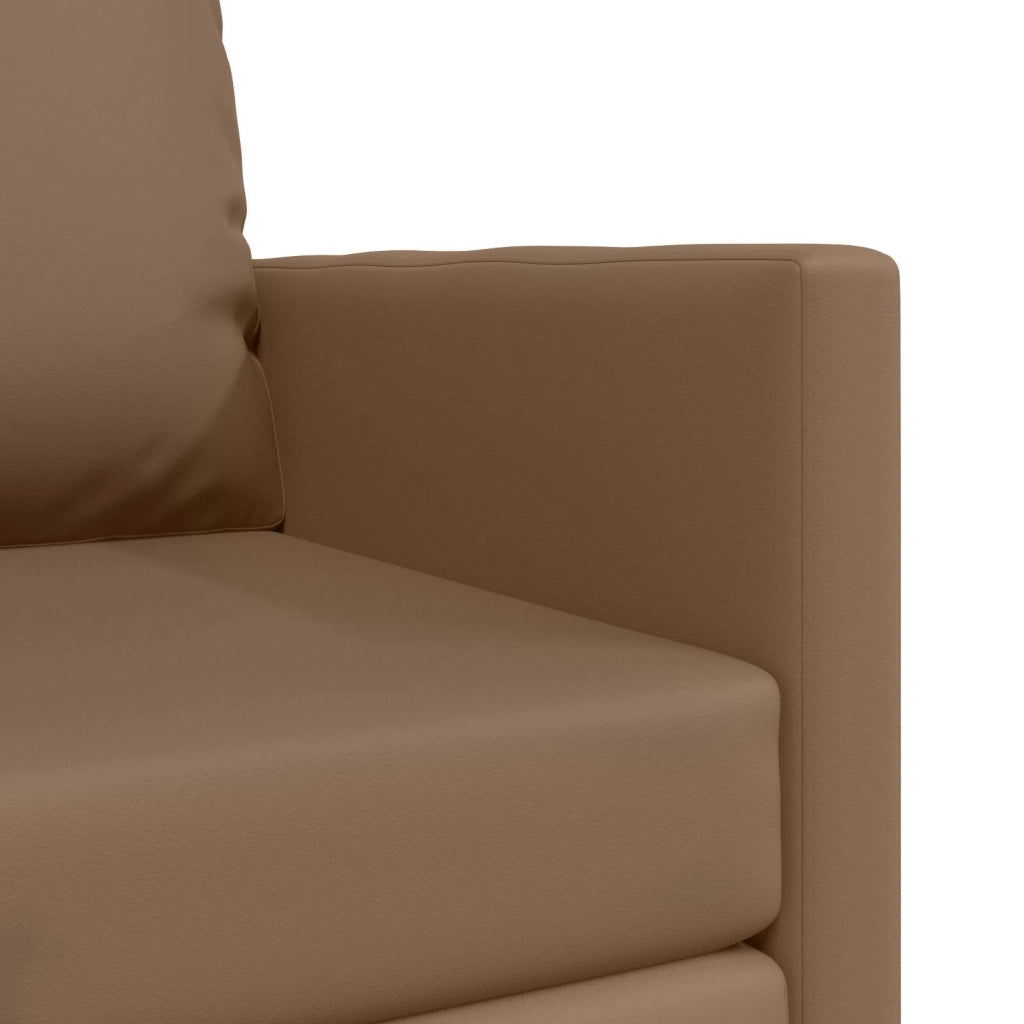 Divano letto 60cm Cappuccino Pelle Artificiale 4106634
