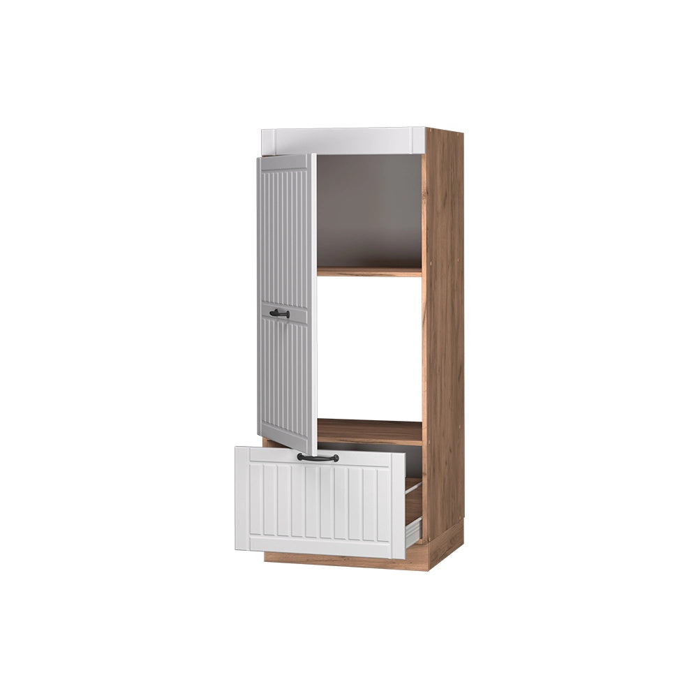 Vicco Set mobili bagno Bianco casa di campagna 60 cm