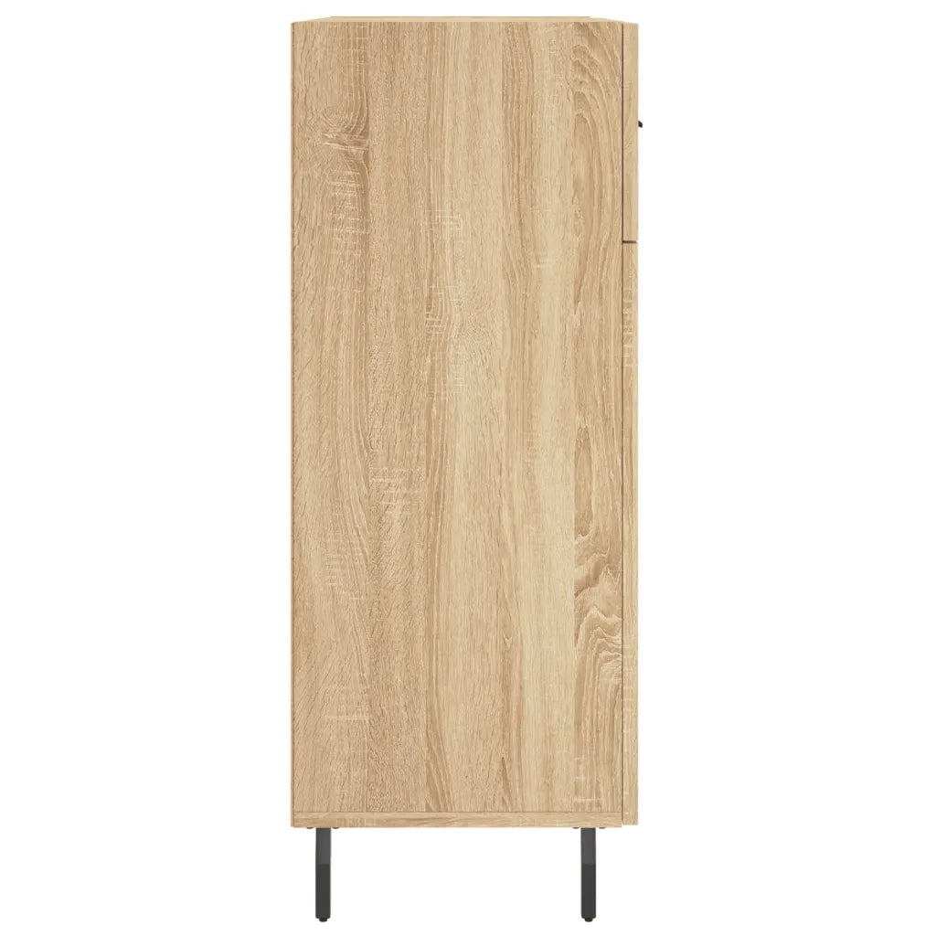 Credenza Rovere Sonoma 69,5x34x90 cm in Legno Multistrato 827999