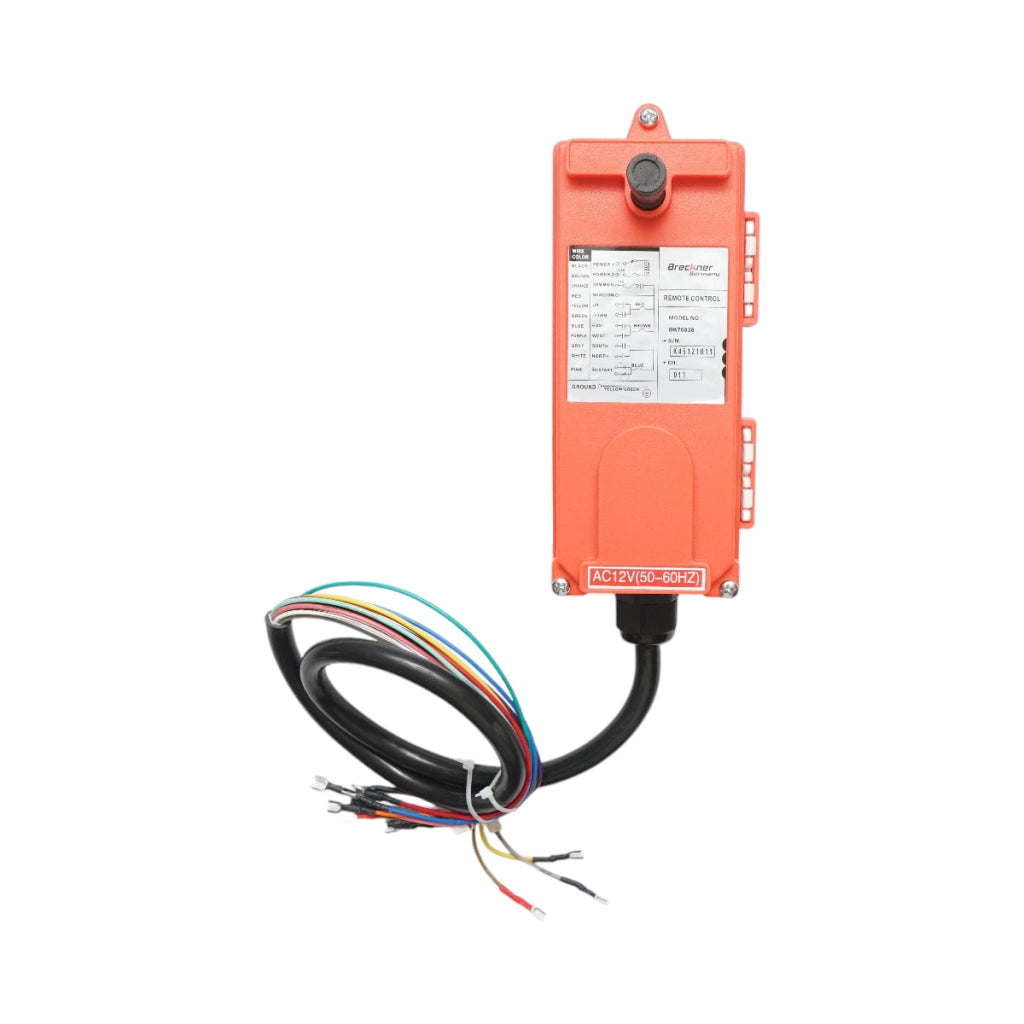 Telecomando wireless industriale AC 12V con 6 comandi IP65 Breckner Germany