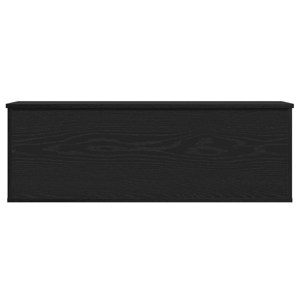 Scatola di Stoccaggio  Rovere Nero 102x35x35 cm in Legno Ingegnerizzato