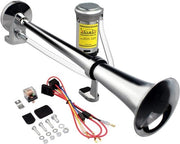 Clacson per camion 150 dB a doppia tromba in alluminio zinco - per tutti i veicoli - Accessori per camion GAMPRO