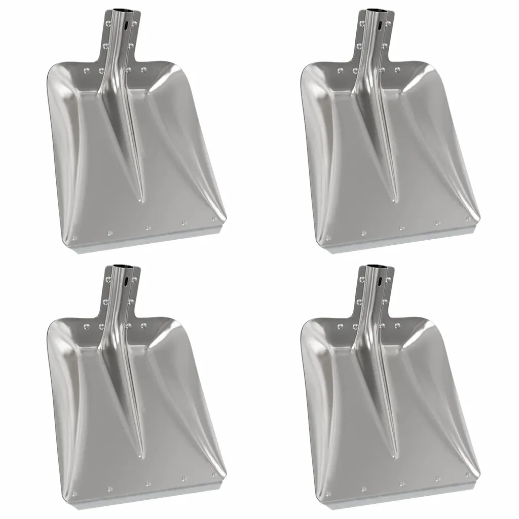 Testa di Pala 4 pz Argento 45 x 38 cm Alluminio CFW5427099