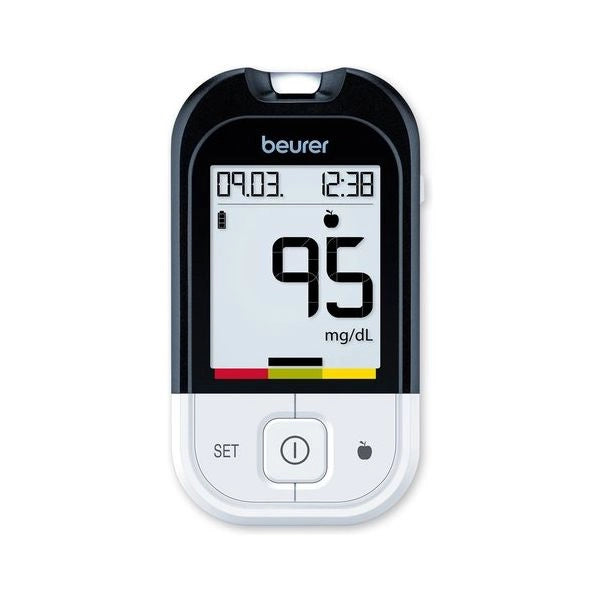 Misuratore glicemia beurer 46366 medical gl 48 black e white black e w