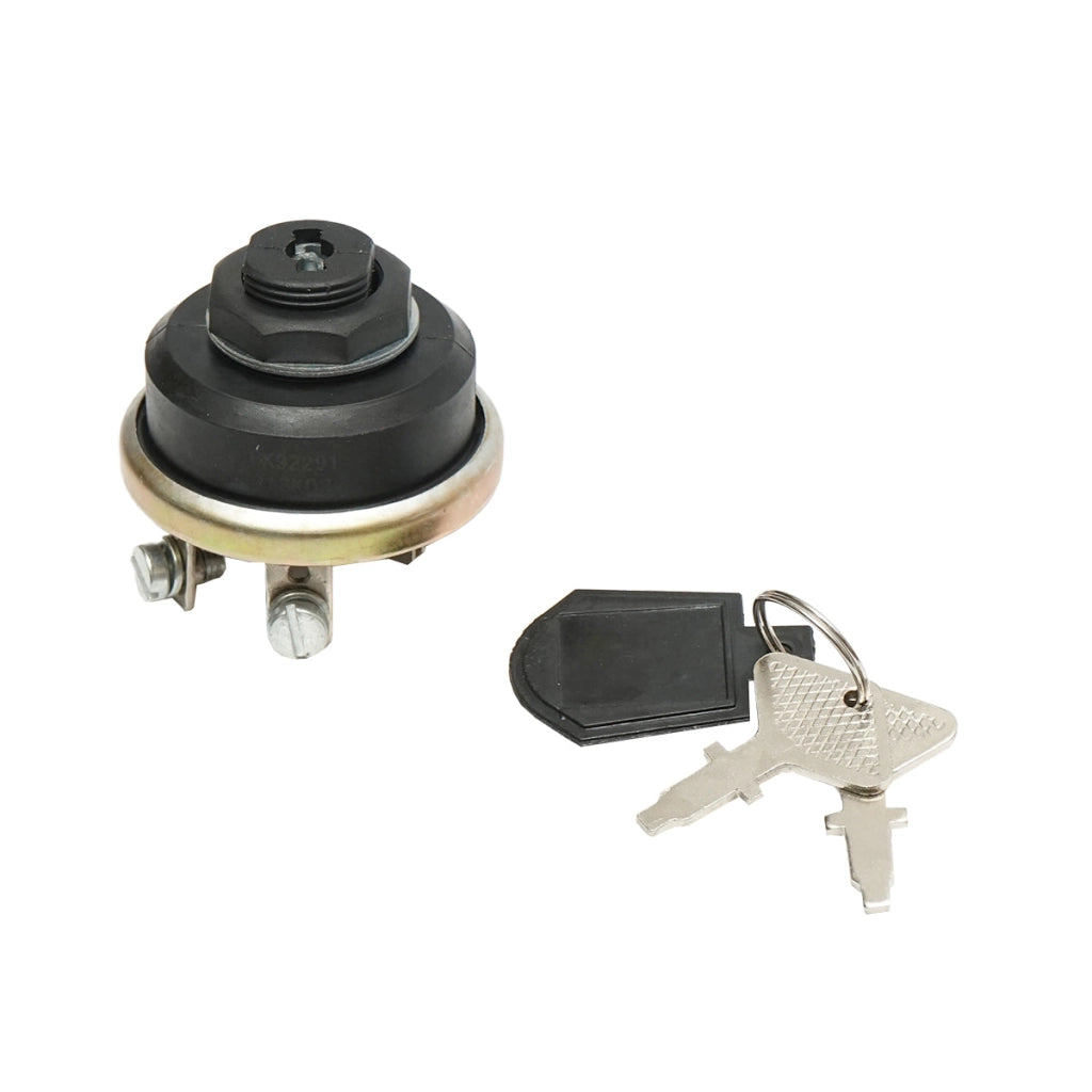 Interruttore di accensione e luci con chiave, 12V fi 59mm, filettatura di montaggio 21mm per UTB U-445 OEM 6220.000