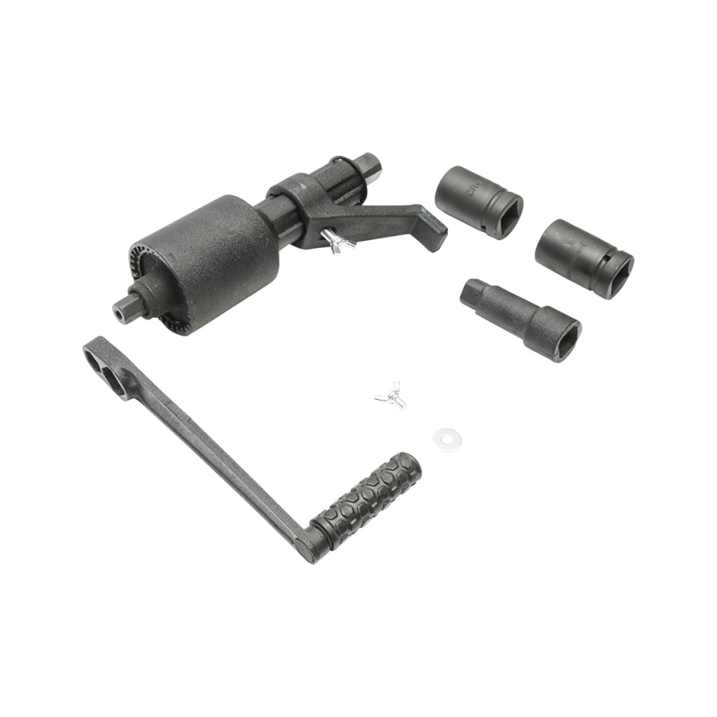 Chiave 32x33 per smontare ruote di camion con riduttore di potenza a 2 velocità (ingranaggi metallici)