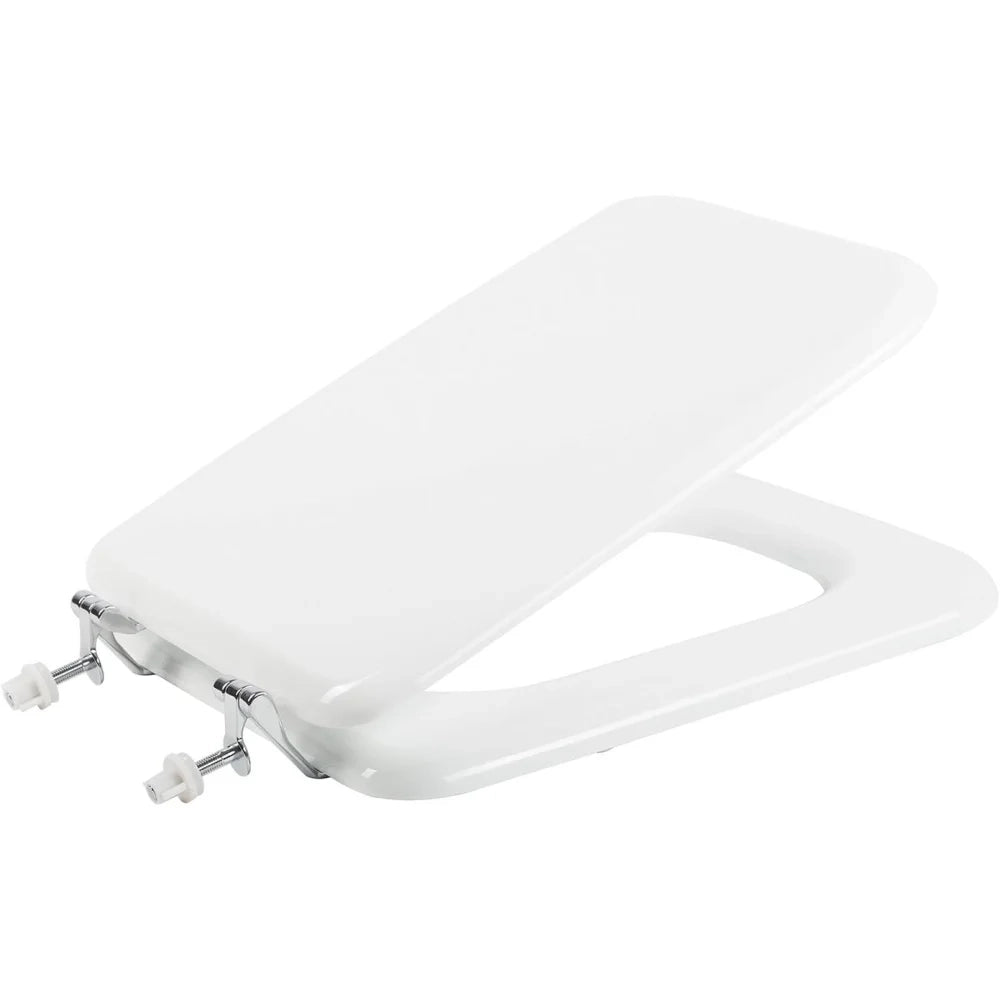 Sedile wc copriwater copriasse bianco mod. conca fit