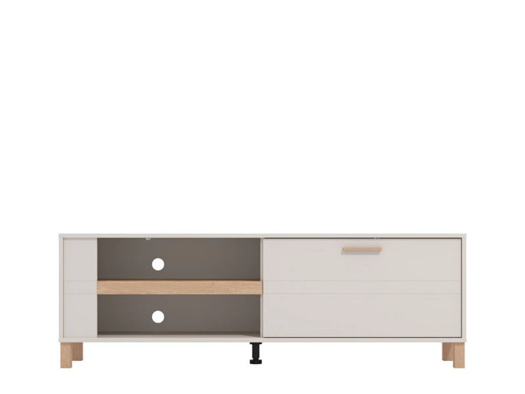 Magliolo, Mobile Porta tv 2 Ripiani, 157x40x52h cm Beige