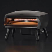 Forno per Pizza Portatile a Gas Witt Pizza Etna Piccolo Rotante 16" - Nero