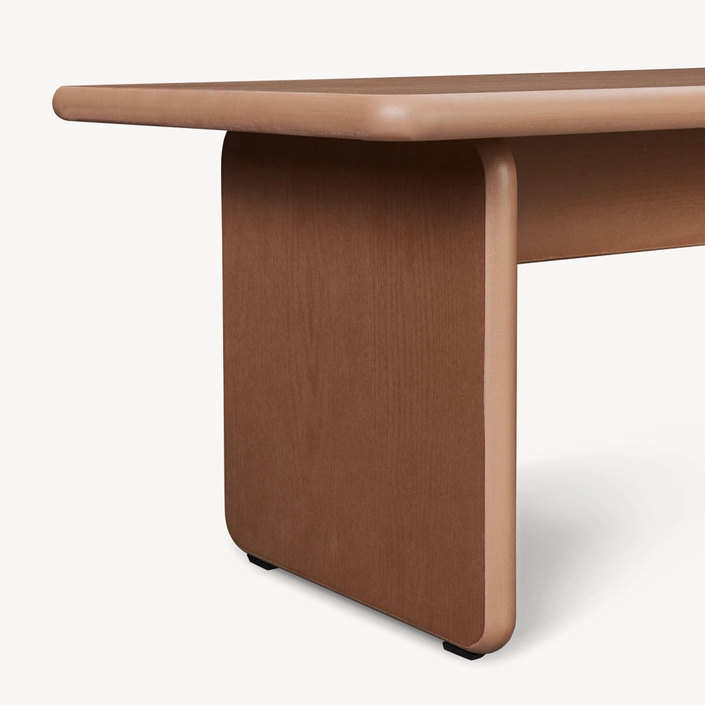 Tavolino Rettangolare da Salotto Gäljami 100 x 55 x 44 cm - Effetto Noce [en.casa]