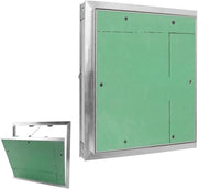 Chiusura ispezione per cornice in alluminio 300 x 300 mm per parete e soffitto - porta ispezione per gesso per costruzione asciutta e ambienti umidi